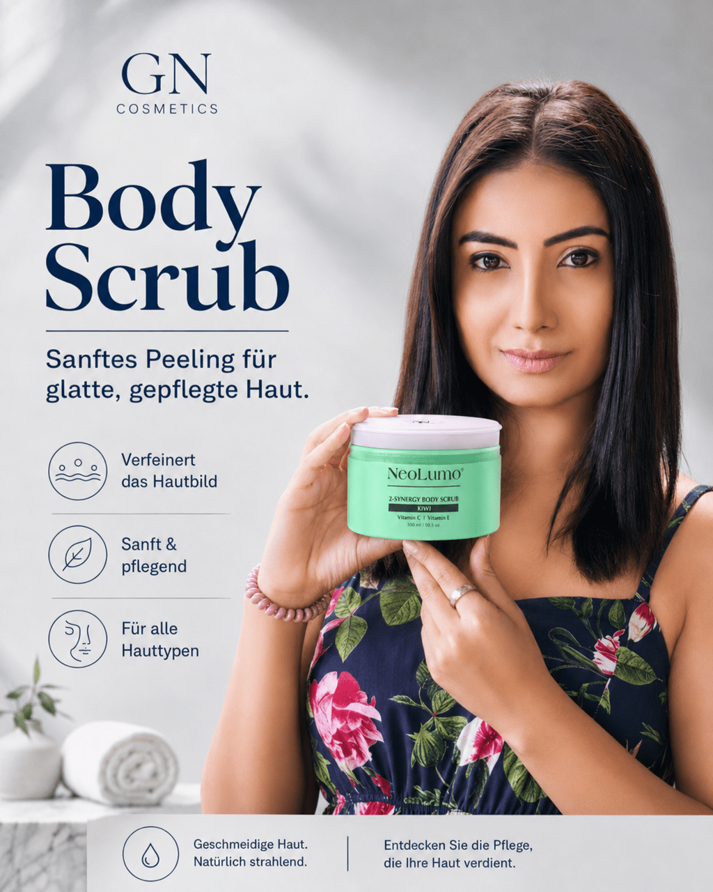 NeoLumo 2 Synergy Body Scrub Kiwi